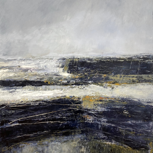 'Breakwater, Inchcape North Sea' by artist Elaine Cunningham